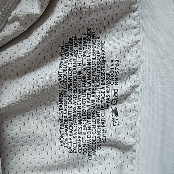 Champion White Sports Bra Plus Size 4x - Picture 5 of 5